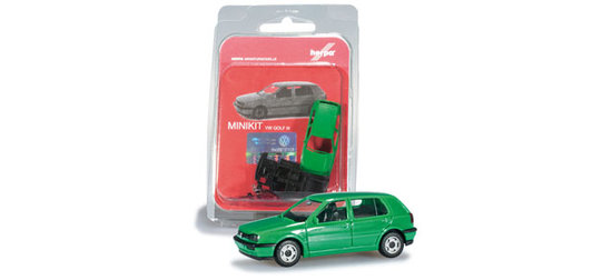 Auto Herpa MiniKit: VW Golf III, mint green Auto Herpa MiniKit: VW Golf III, mint green